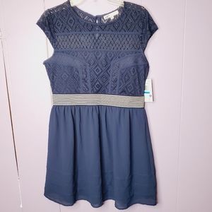 Jolt mini blue dress size XL